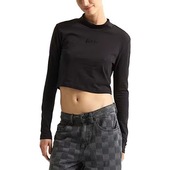 Langærmede T-shirts Vans  Script Mini Mock Ls