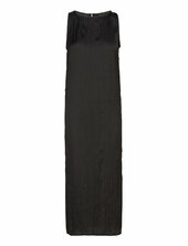 Black Textured Midi-dress Mango Black