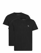 2 Pack Monologo T-shirt Calvin Klein Jeans Black