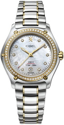 Ebel 1911 Dameur 1216575 Hvid/18 Karat Guld Ø30 Mm