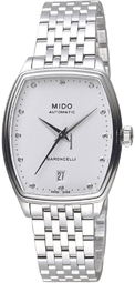 Mido Dameur M041.307.11.016.00 Baroncelli Hvid/stål