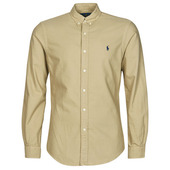 Skjorter M. Lange ærmer Polo Ralph Lauren  Chemise Cintree Slim Fit En Oxford Leger Type Chino Col Boutonne