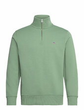 Reg Shield Half Zip Sweat Gant Green