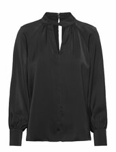 Vielma Halterneck L/s Top Vila Black