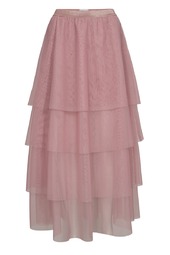 Nümp - Nederdel - Nuea Layer Skirt - Foxglove