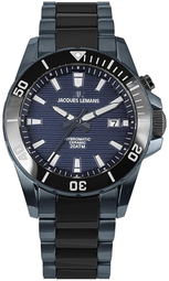 Jacques Lemans Herreur 1-2222b Hybromatic Blå/keramik Ø42 Mm