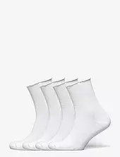 Rhatlanta Socks - 4-pack Rosemunde White