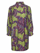 Yasemili 7/8 Shirt Dress S. Yas Purple