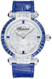 Chopard Dameur 384240-1005 Imperiale Sølvfarvet/læder Ø40 Mm