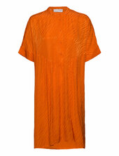 Slfabienne-viola Ss Over Dress B Selected Orange