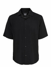 Onsdash Life Reg Res Ss 001 Shirt Noos Only & Sons Black