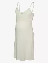 Mlpansy Tess Sl Nightgown 2f Mamalicious Cream