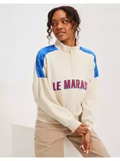 Only Onldina L/s Mix Highneck Zip Swt Sweatshirts Med Print Birch Marais