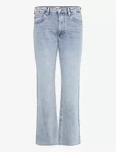 Elliot Denim Leg Crop Jean French Connection Blue