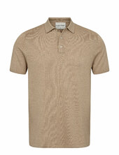 Bs Aaran Regular Fit Polo Shirt Bruun & Stengade Beige