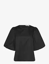 Msjoa Short Sleeve Blouse Minus Black