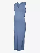 Mlemily Tess Sl Jrs Abk Dress 2f A. Mamalicious Blue