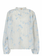 Mmeisara Flob Blouse Mos Mosh White