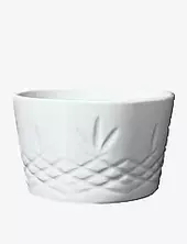 Crispy Porcelain Bowl 1 - 1 Pcs Frederik Bagger White