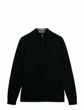 Essentials Cotton Half Zip Superdry Navy