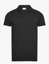 Stretch Polo Shirt S/s Lindbergh Black