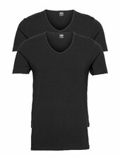 Jbs 2-pack T-shirt V-neck Gots Jbs Black