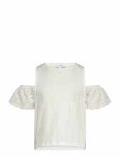 Cut-out T-shirt Mango White