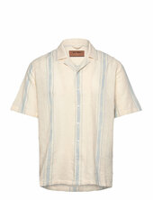 Mmgjoe Provenza Ss Shirt Mos Mosh Gallery Cream