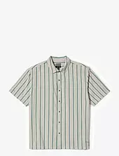 Cru Stripe S/s Wvn Brixton Beige