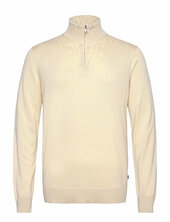 Half Zip With High Neck Lindbergh Beige