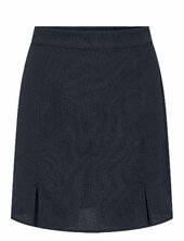 Onlnova Life Lux Taylor Slit Skirt Solid Only Blue