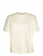 Sweat Blouse With Heart Cutout Coster Copenhagen Cream