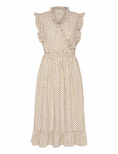 Idinall Midi Dress Sl Lollys Laundry Cream