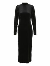 Kamaligz Ls Long Dress Gestuz Black