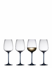 Vinglas Vienna 4 Stk. Lyngby Glas Blue