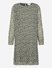 Rikka Dress Minus Green