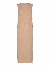 Long Knitted Dress Coster Copenhagen Beige