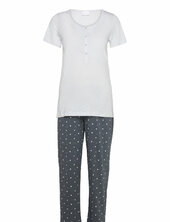 Mlmira Star Ss Jrs Pyjamas 2f A. E. Noos Mamalicious Grey