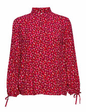 D1. Desert Rose Viscose Shirt Gant Red