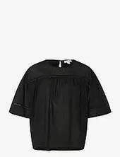 Slamona Blouse Ss Soaked In Luxury Black