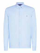 Flex Dobby Sf Shirt Tommy Hilfiger Blue