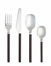 Confetti Cutlery 16 Pcs Pepper Aida Black