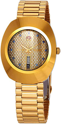 Rado Herreur R12413313 Diastar Original Guld/gul Guldtonet Stål Ø35
