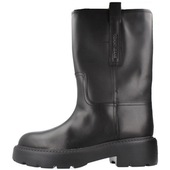 Støvler Tommy Jeans Tjw Leather Mid Tubular