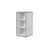 By Lassen Frame Skab 70 Med 2 Hylder Lys Grå