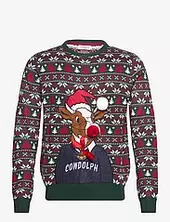 3d Xmas Knit Lindbergh Navy