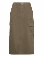 Onlmalfy Long Cargo Skirt Pnt Only Beige