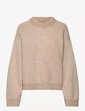 Tine Knit Crew Neck Holzweiler Beige