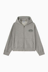 Essential Isoli Zip Hoodie A1060023 - Paloma - Ganni - Grå S