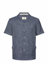 Akkurt Twill S/s Shirt Anerkjendt Blue
